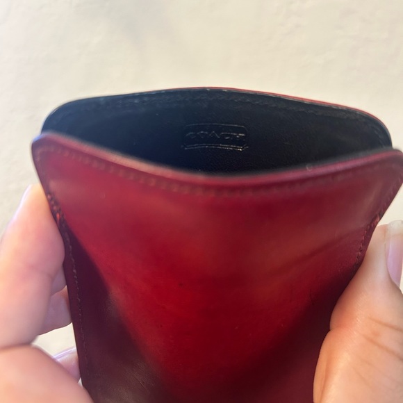 Coach Vintage Red Eyeglass Case 7150 - Picture 3 of 9